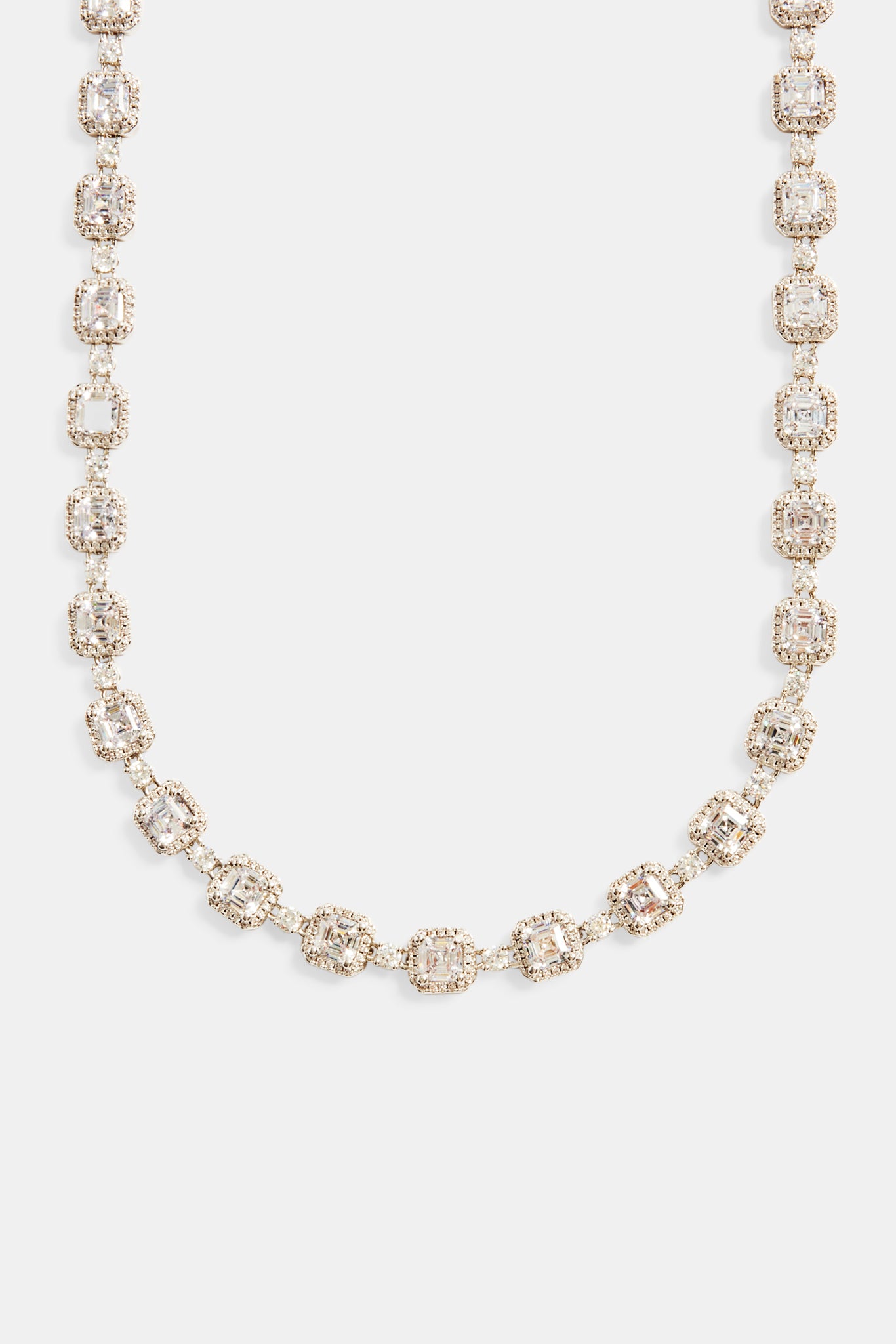 10 mm Tenniskette mit Iced CZ-Lünette