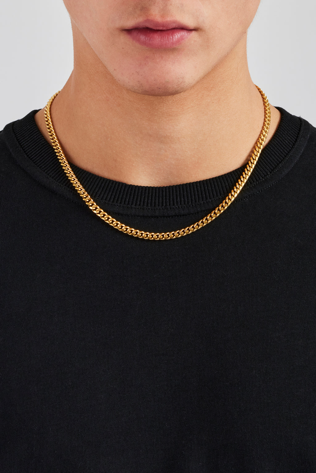 5mm Miami Cuban Chain Gold – Cernucci - Main Image