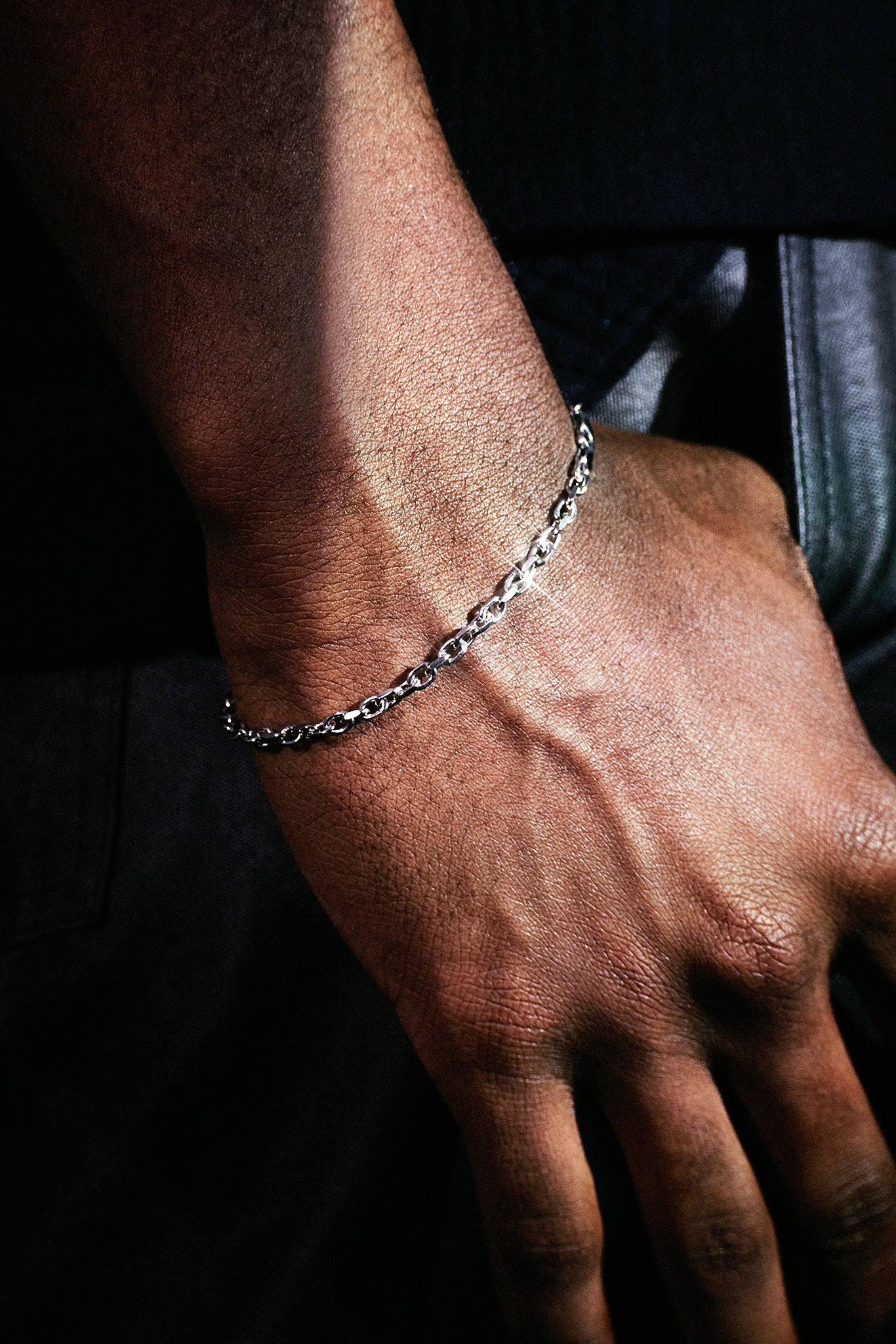 925 Sterling Silber Anker Armband