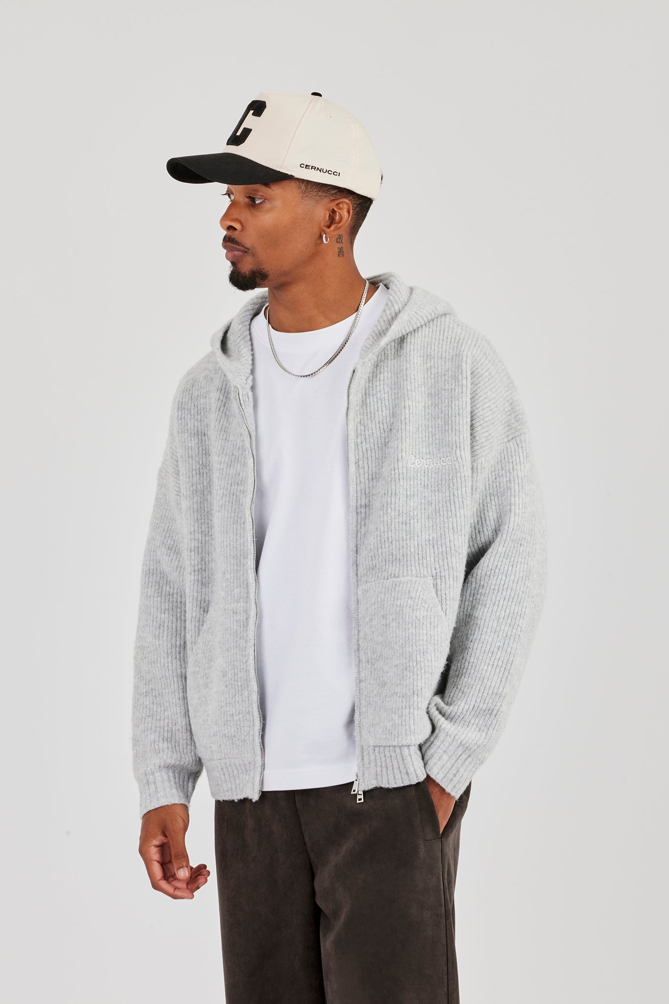 トップス GuruGuru Zip Hoodie (Light Gray) L トップス GuruGuru Zip Hoodie (Light Gray) L GuruGuru Zip Hoodie