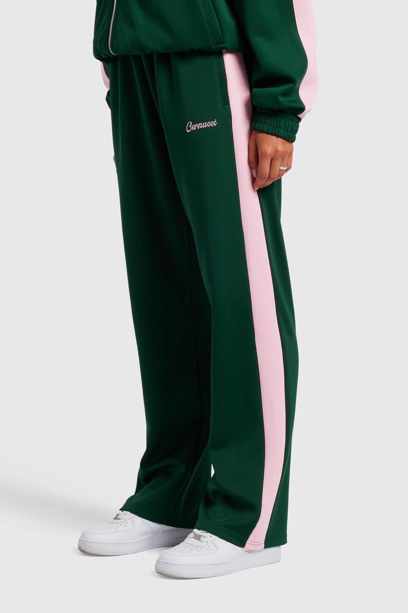 Common Need Colt Panelled Track Pant Dark Green main image 0
