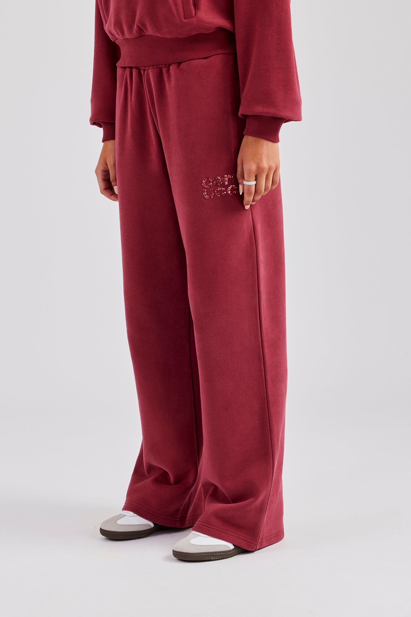 HTH glitter sweat pants スウェットパンツ パンツ HTH Glitter Heart