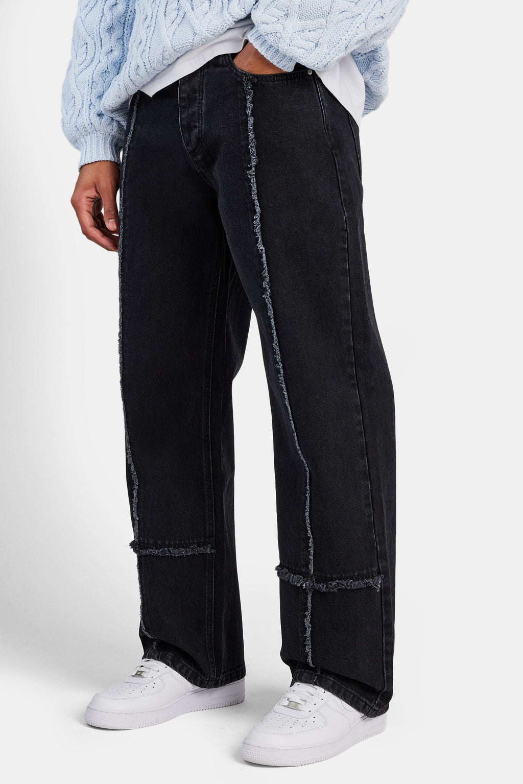 Baggy Jeans For Urban Clothing Brand That Specializes In Untreated