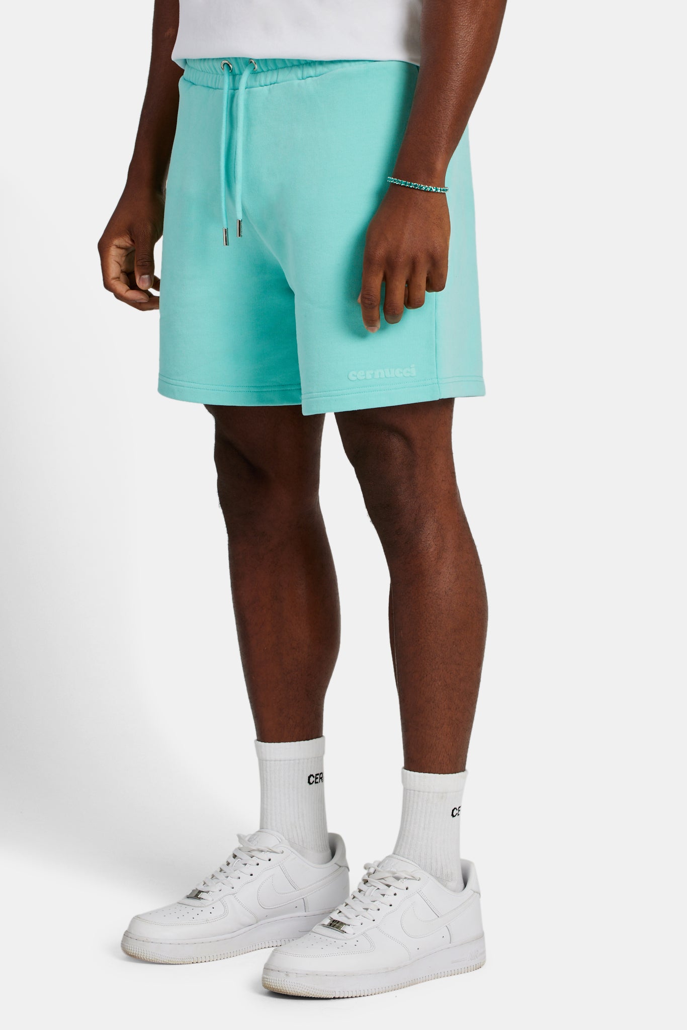 Lockere Shorts - Aqua