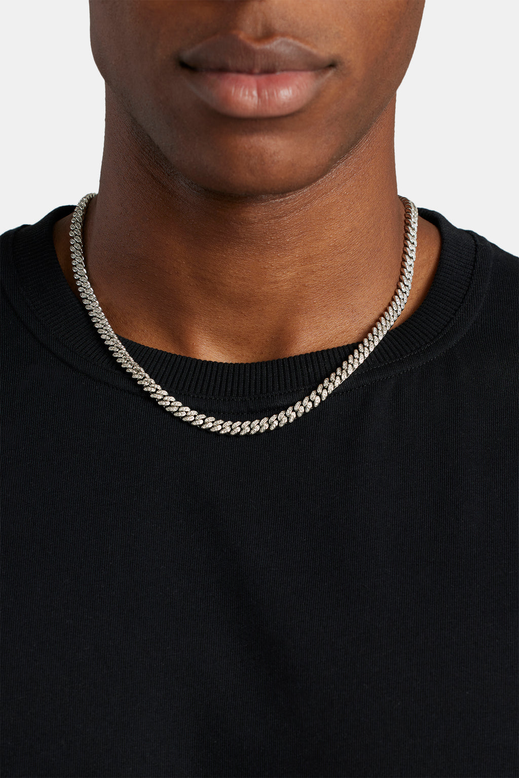 6mm Iced Cuban Chain – Cernucci - Main Image