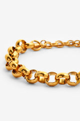 Chunky Belcher Bracelet 10mm - Gold