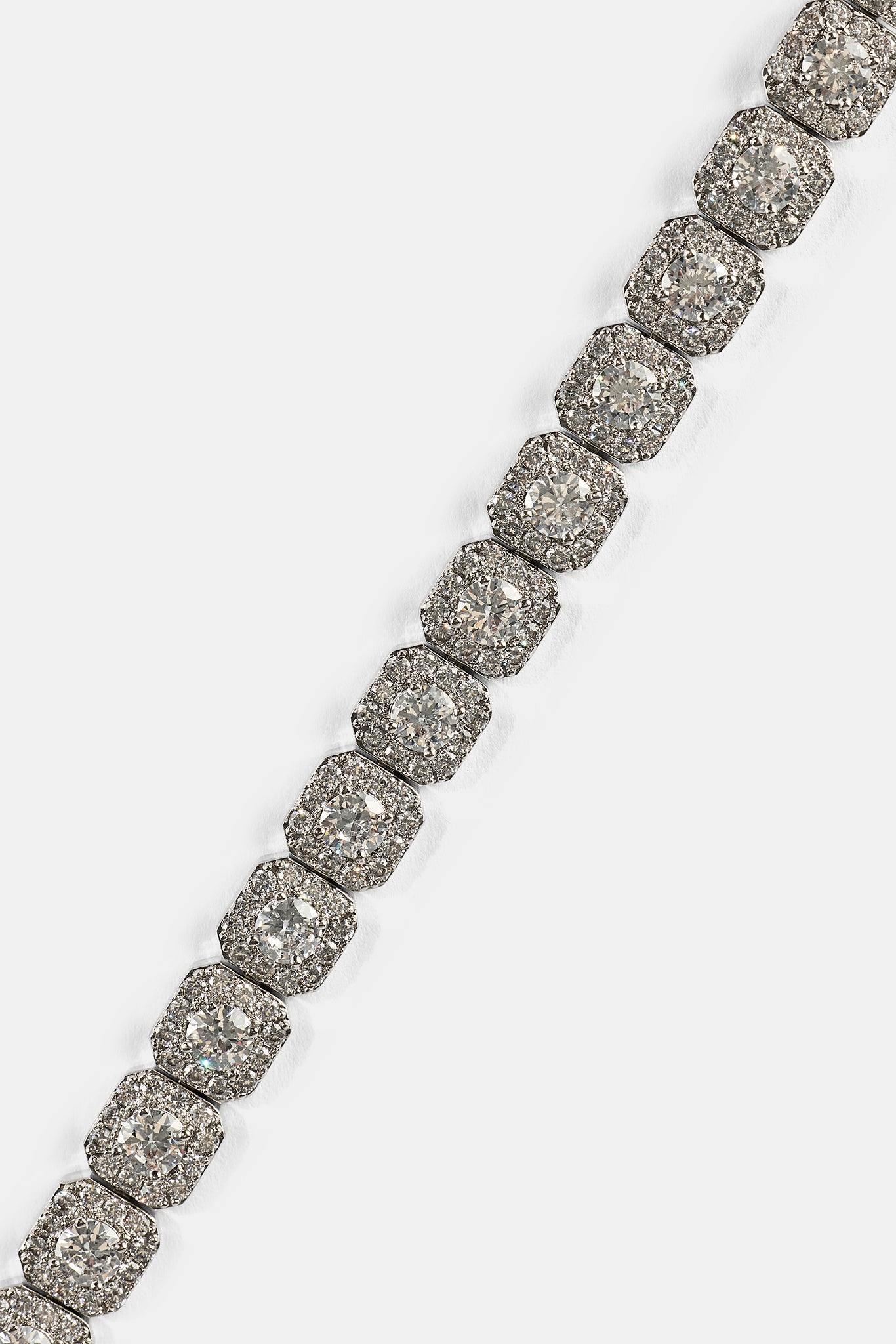 10 mm Cluster-Tennisarmband