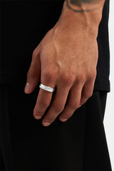 Polierter gewebter Ring – 6 mm