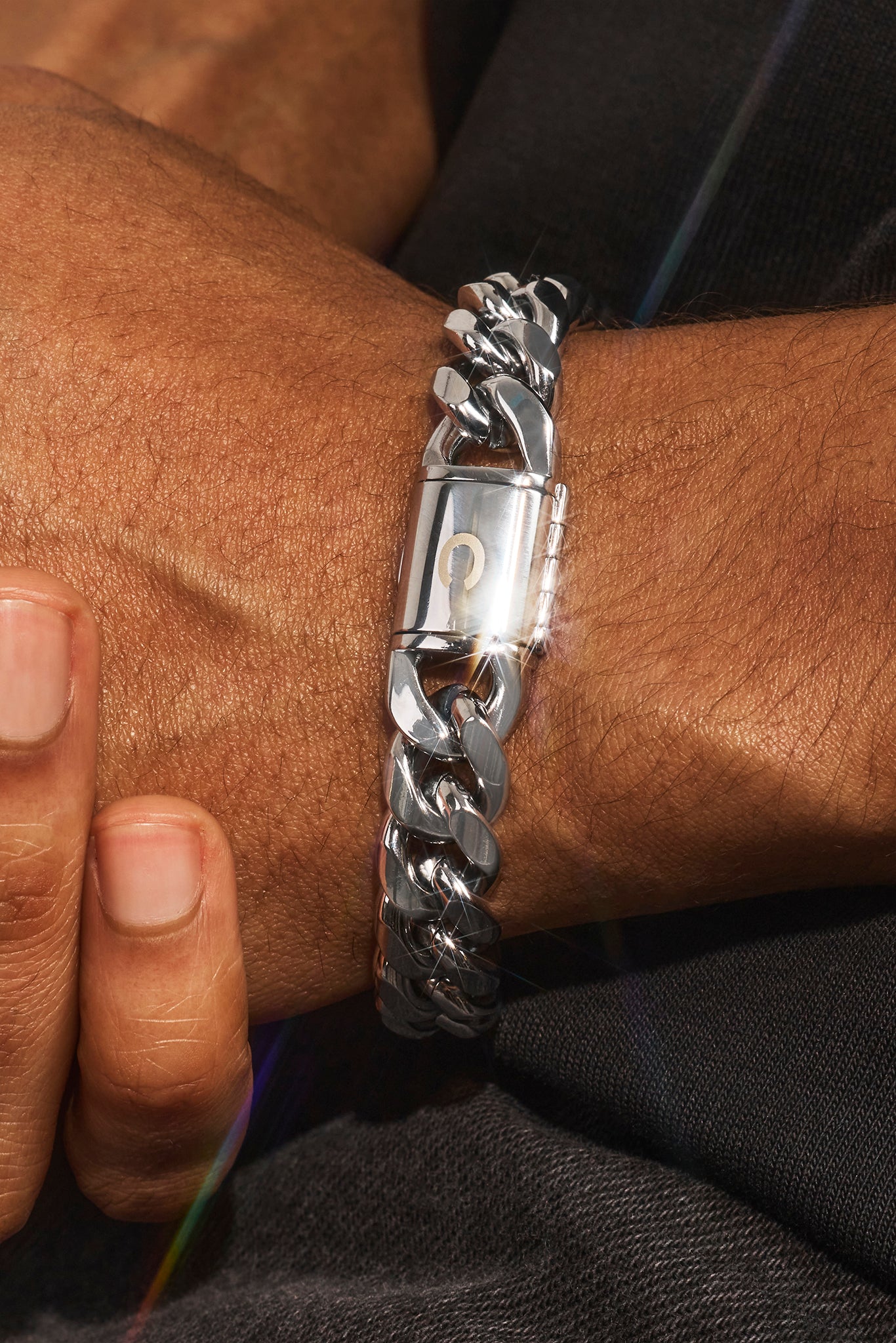 Miami Cuban Link Bracelet - 12mm - White – Cernucci