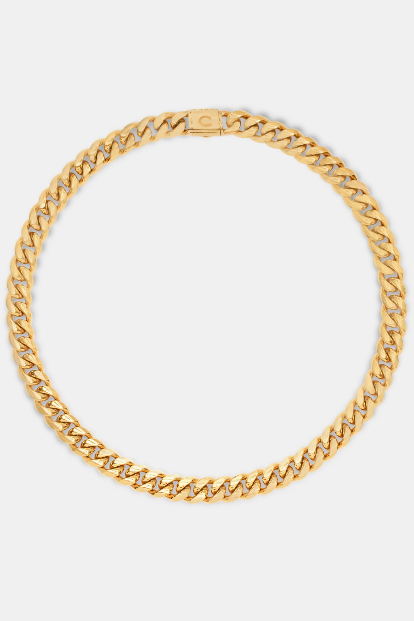 12 mm Miami Cuban Link Kette – Gold