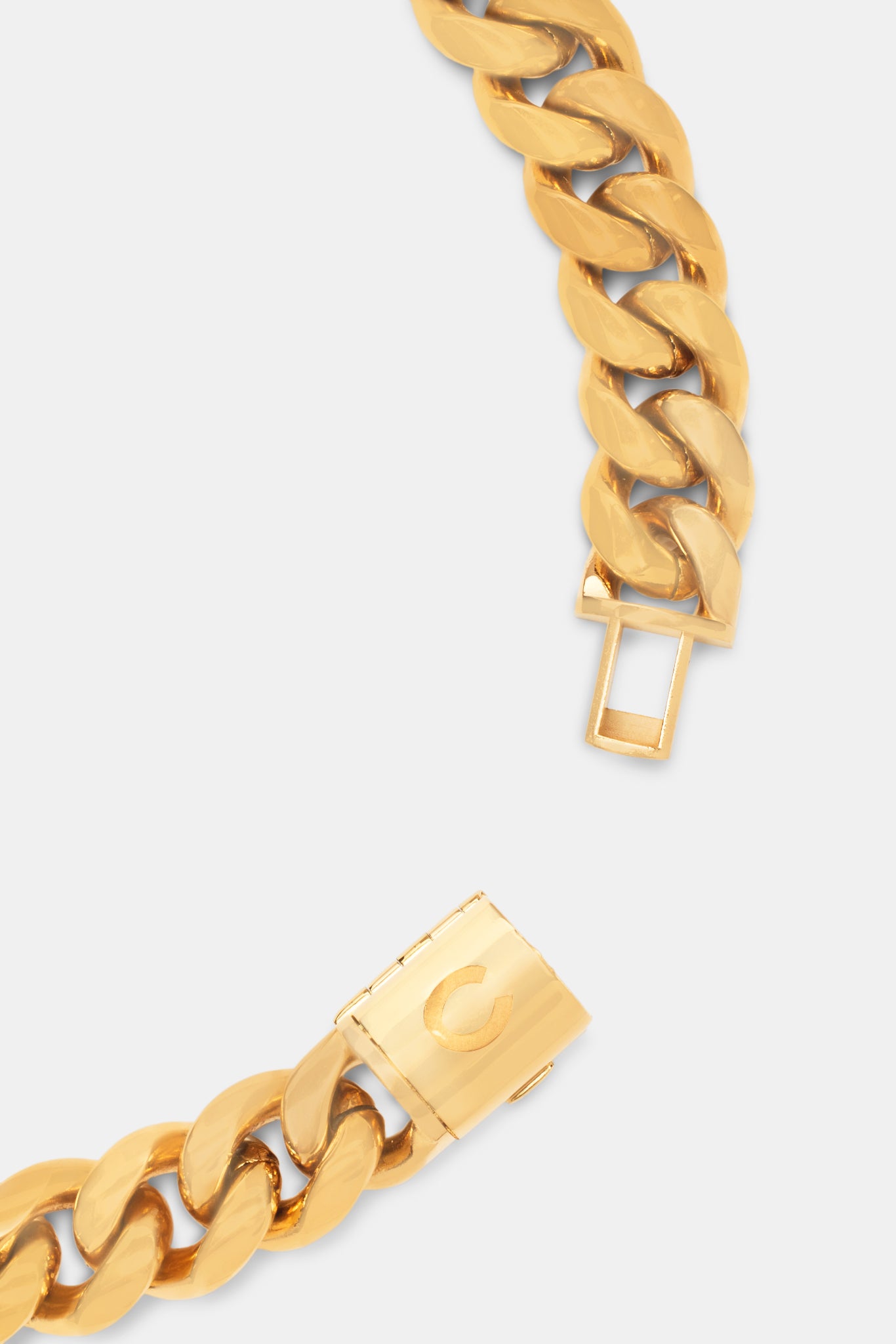 12 mm Miami Cuban Link Kette – Gold