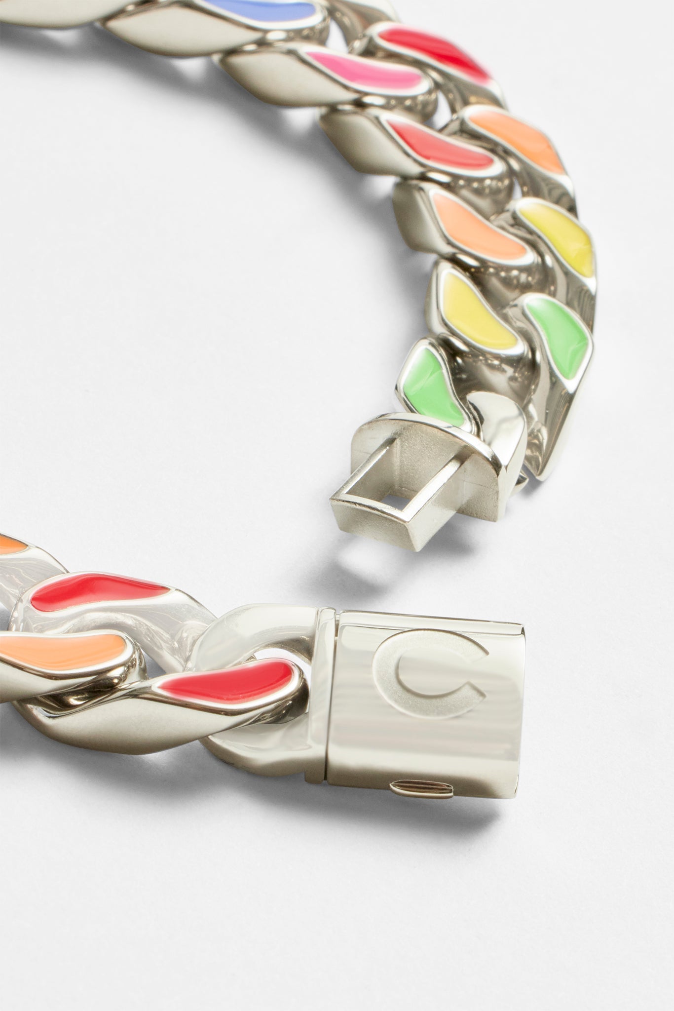 12 mm großes kubanisches Emaille-Armband in mehreren Farben