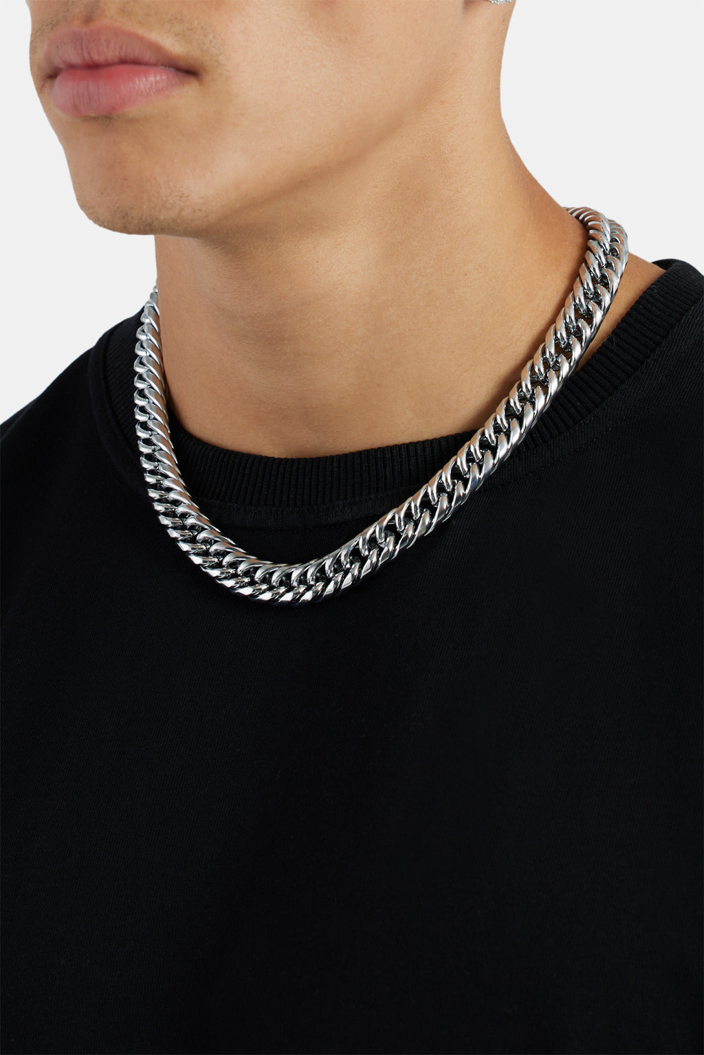 13mm Polished Cuban Link Chain Stainless Steel Mens Chains Shop