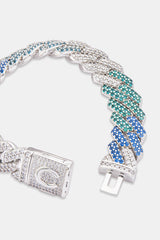 14 mm kubanisches Armband mit Eisverlauf