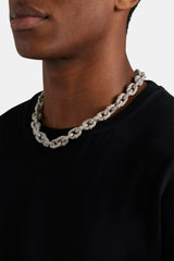 14mm Iced Chunky Link Pave Chain