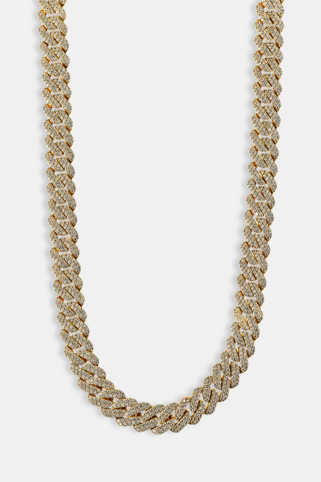 Iced Prong Cuban Chain 14mm