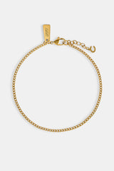 2 mm Panzerarmband – Gold