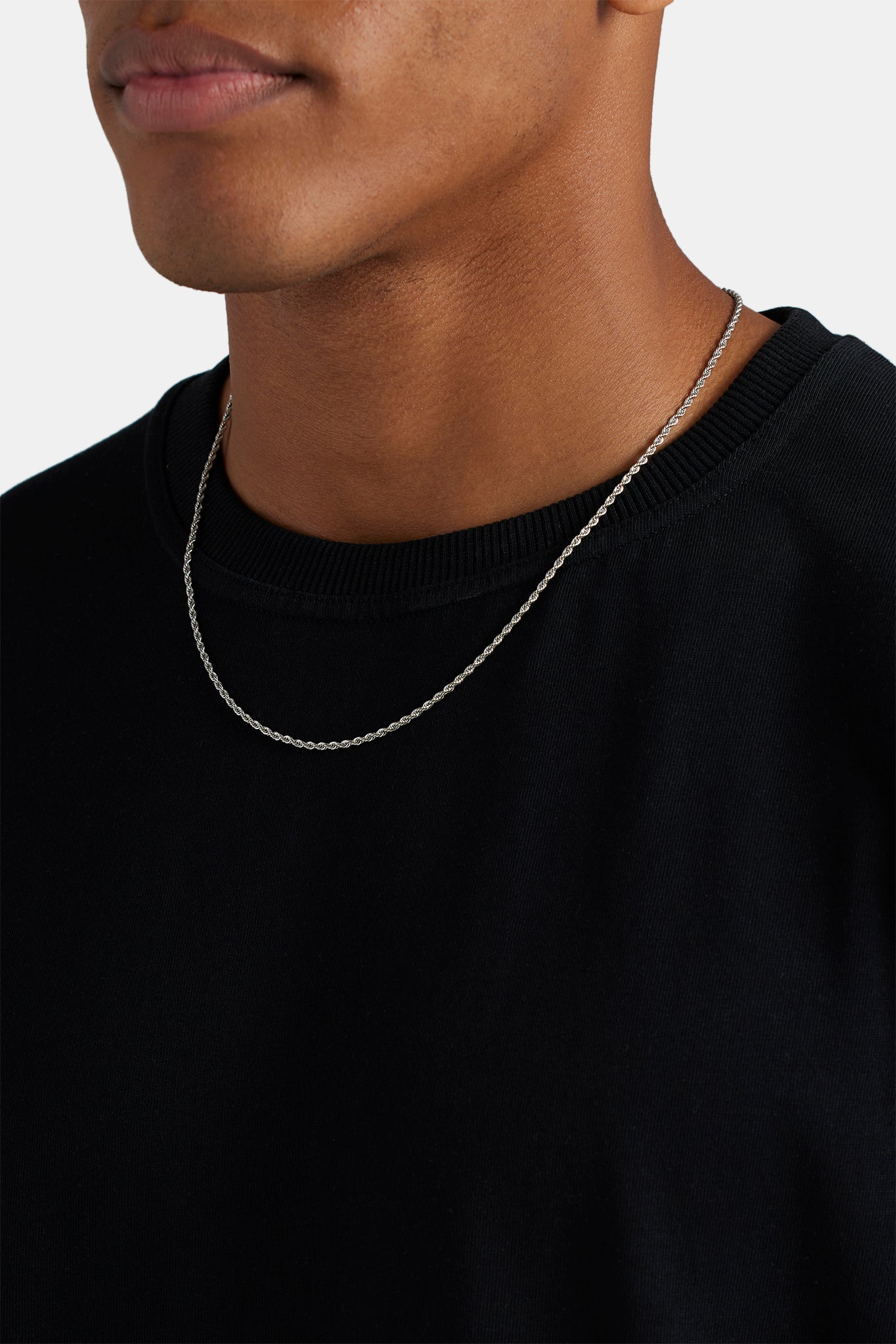 2mm Rope Chain Stack 2mm Rope Chain – Cernucci