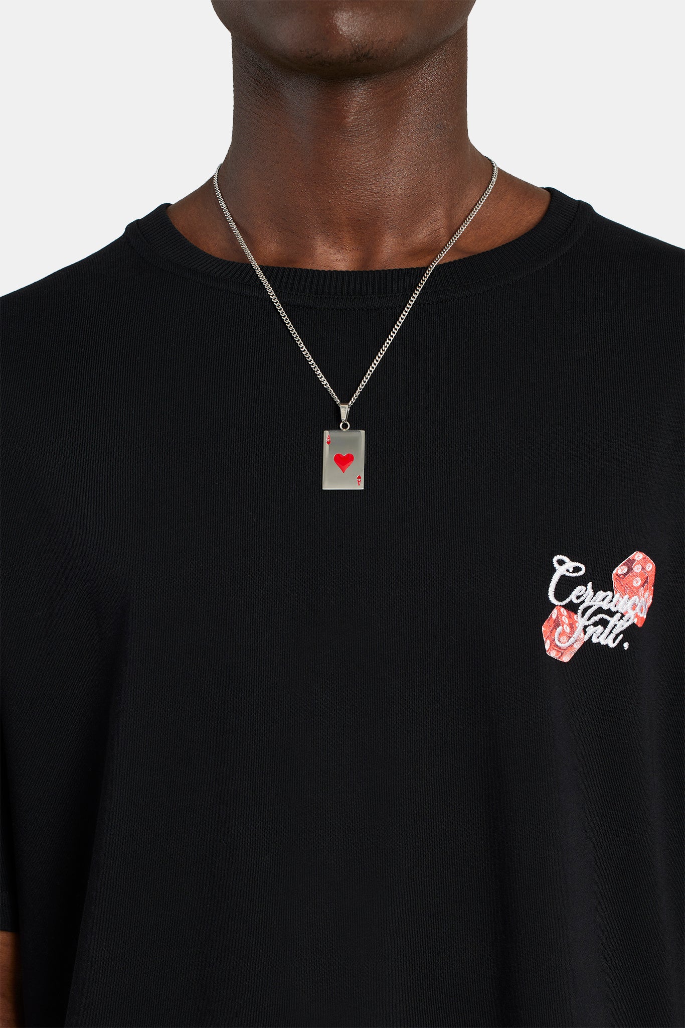 Ace Card 3mm Panzerkette Halskette