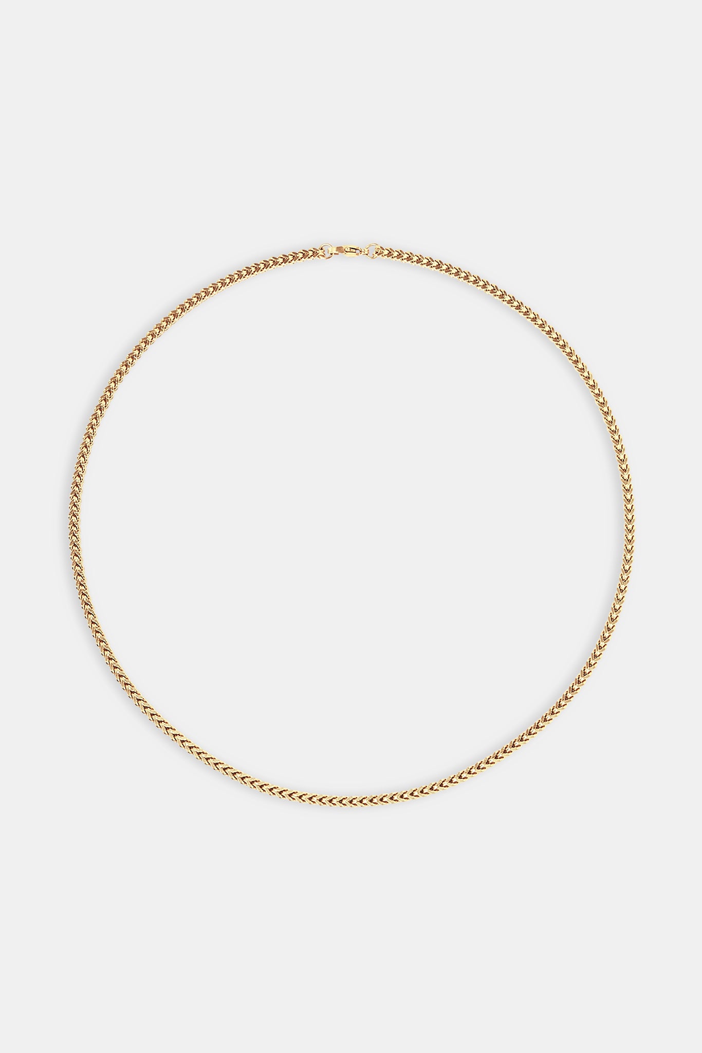 3mm Franco Chain - Gold