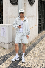 Check Relaxed Short - Green