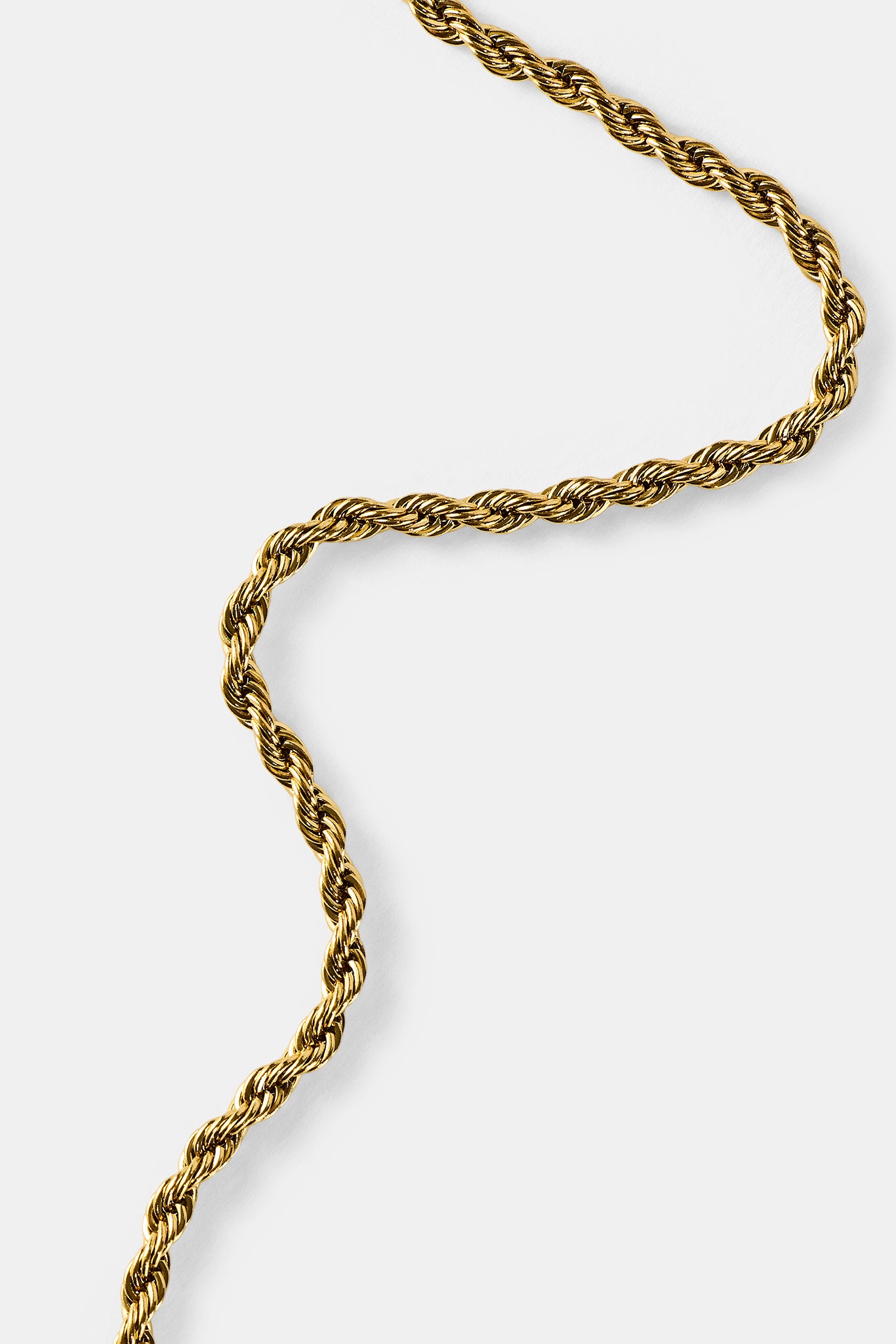 3mm Rope Chain - Gold
