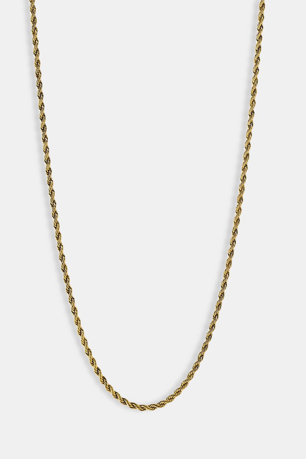 3mm Rope Chain - Gold