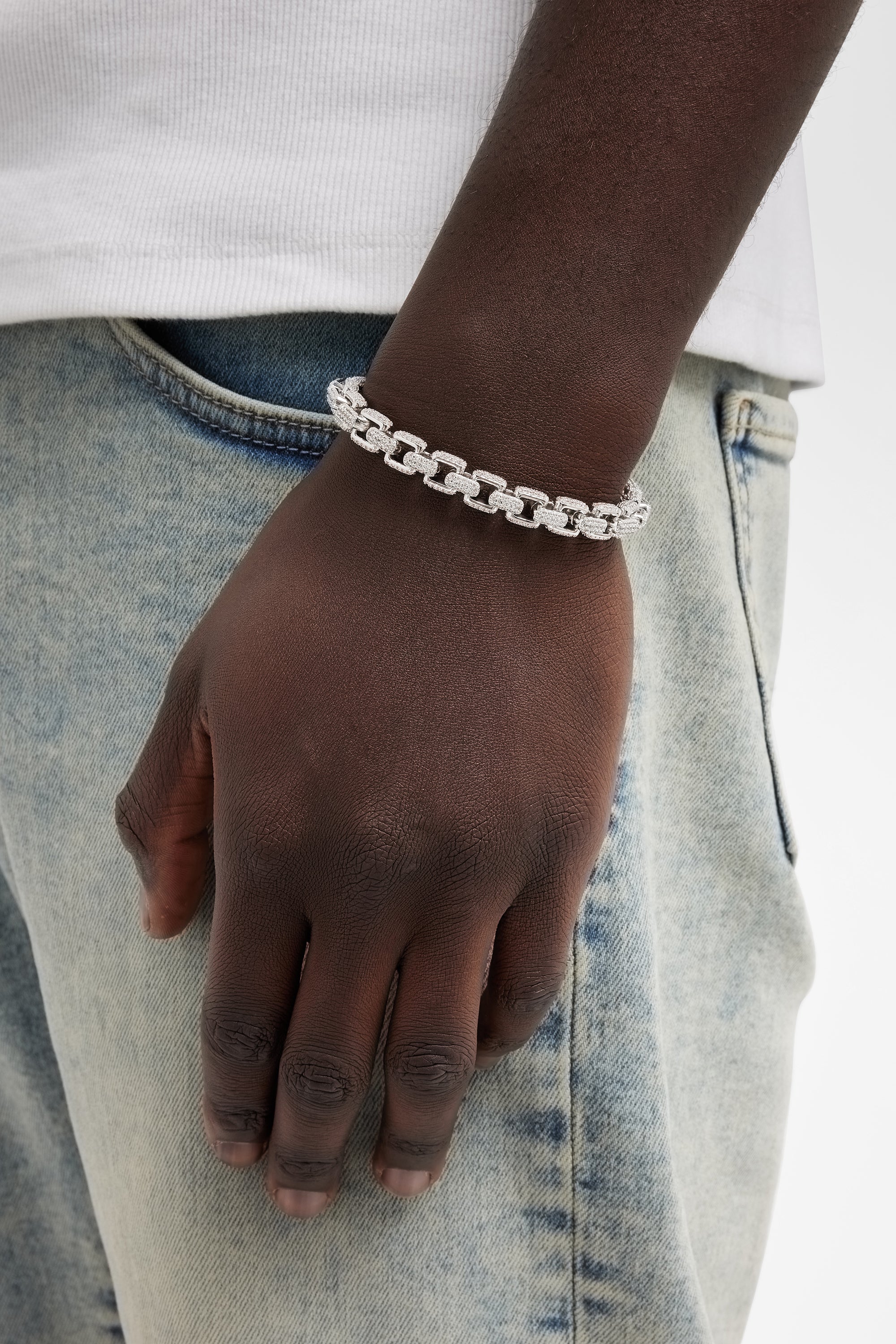 5,5 mm Iced Box Armband