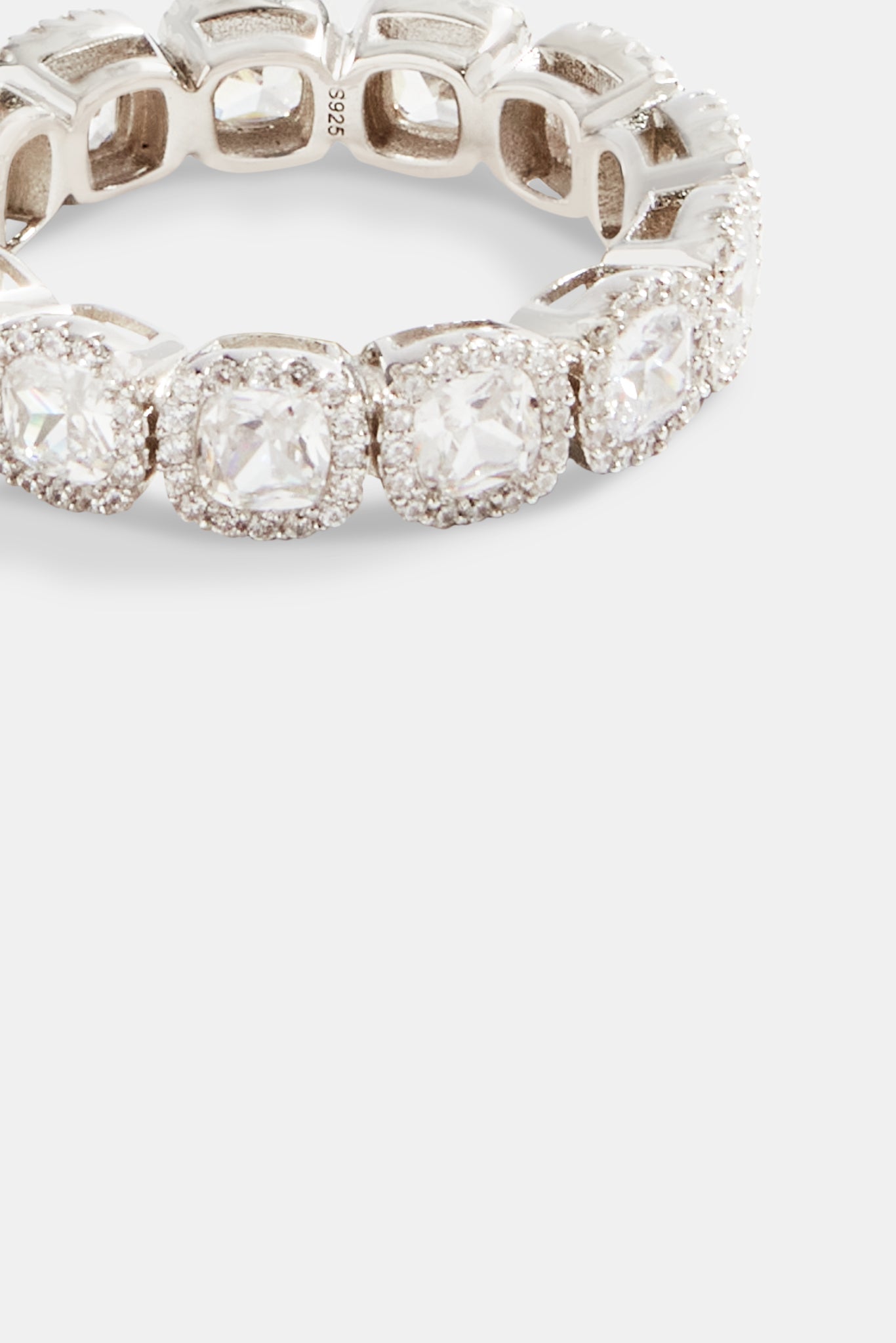 5 mm 925 CZ Clusterring