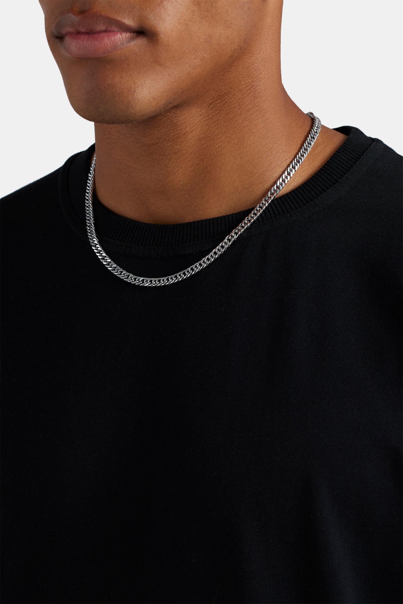 5 mm quadratische kubanische Kette