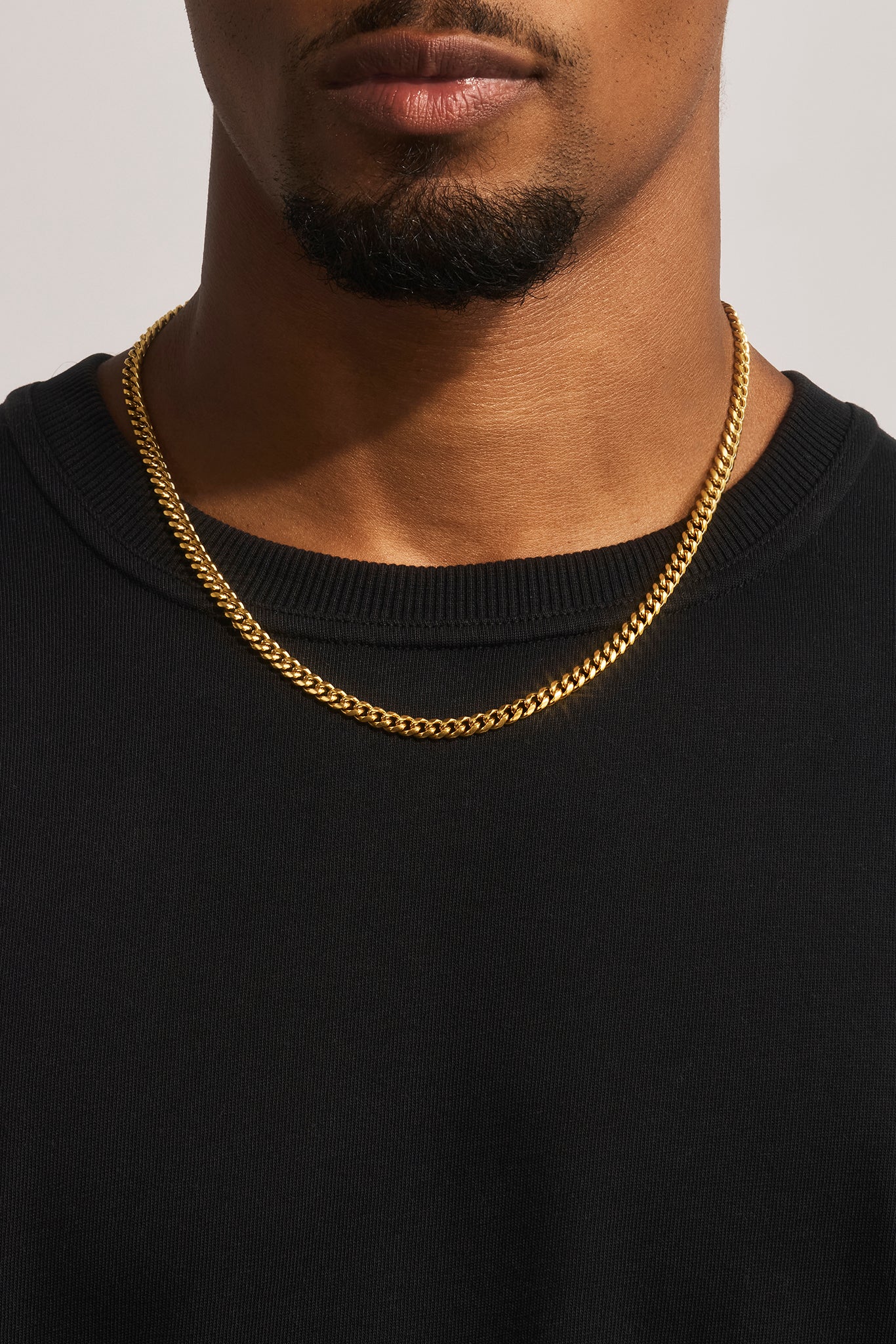 5 mm Miami Cuban Chain – Gold