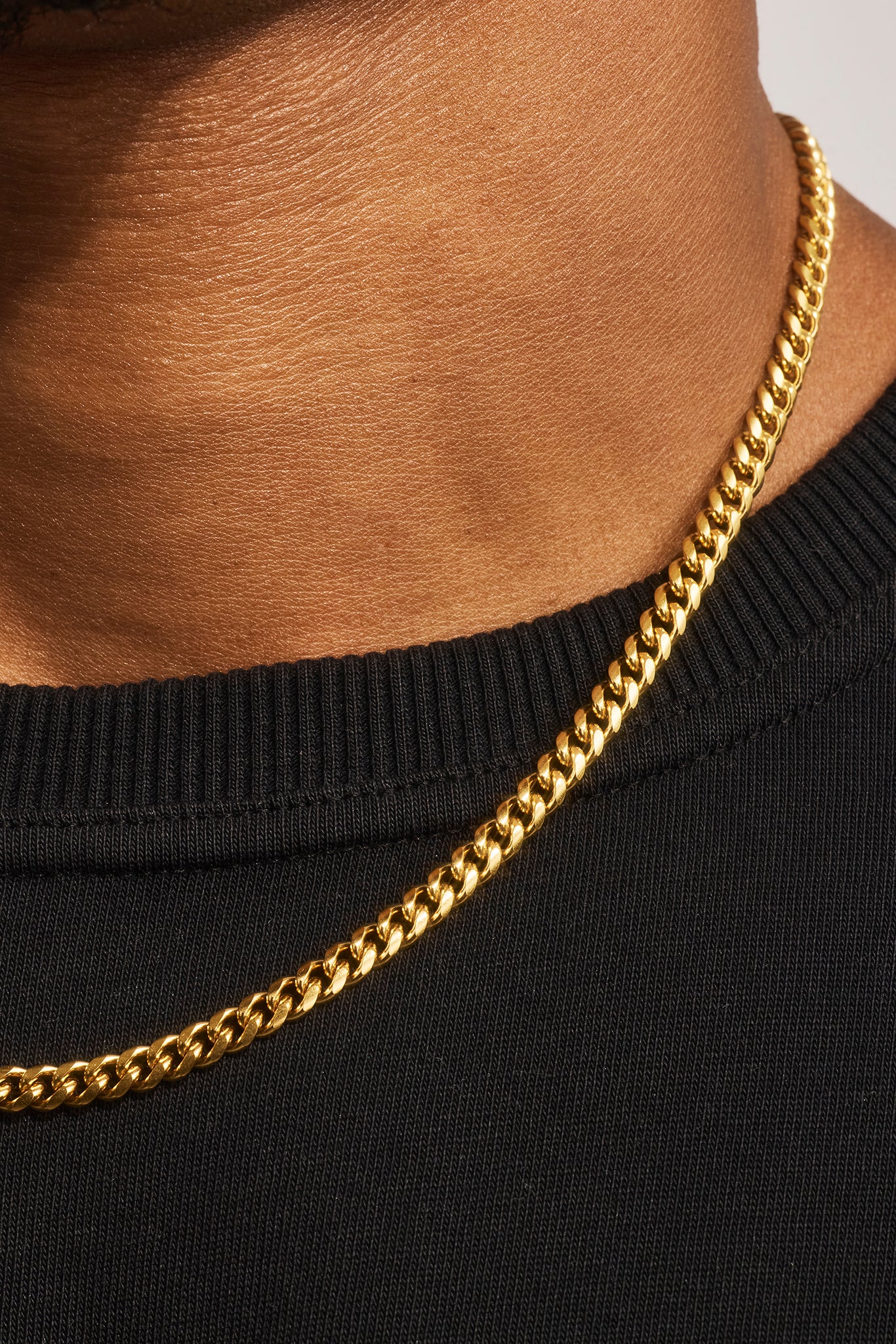 5 mm Miami Cuban Chain – Gold