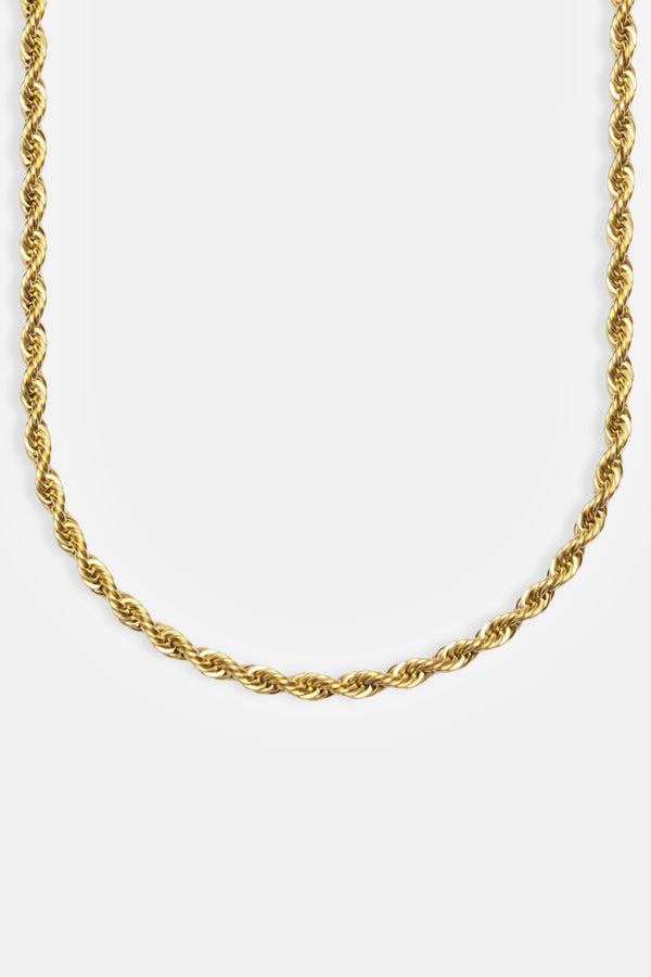 Mens Rope Chains | Mens Silver & Gold Rope Chain – Cernucci