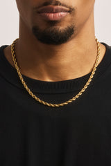 Rope Chain - 5mm - Gold