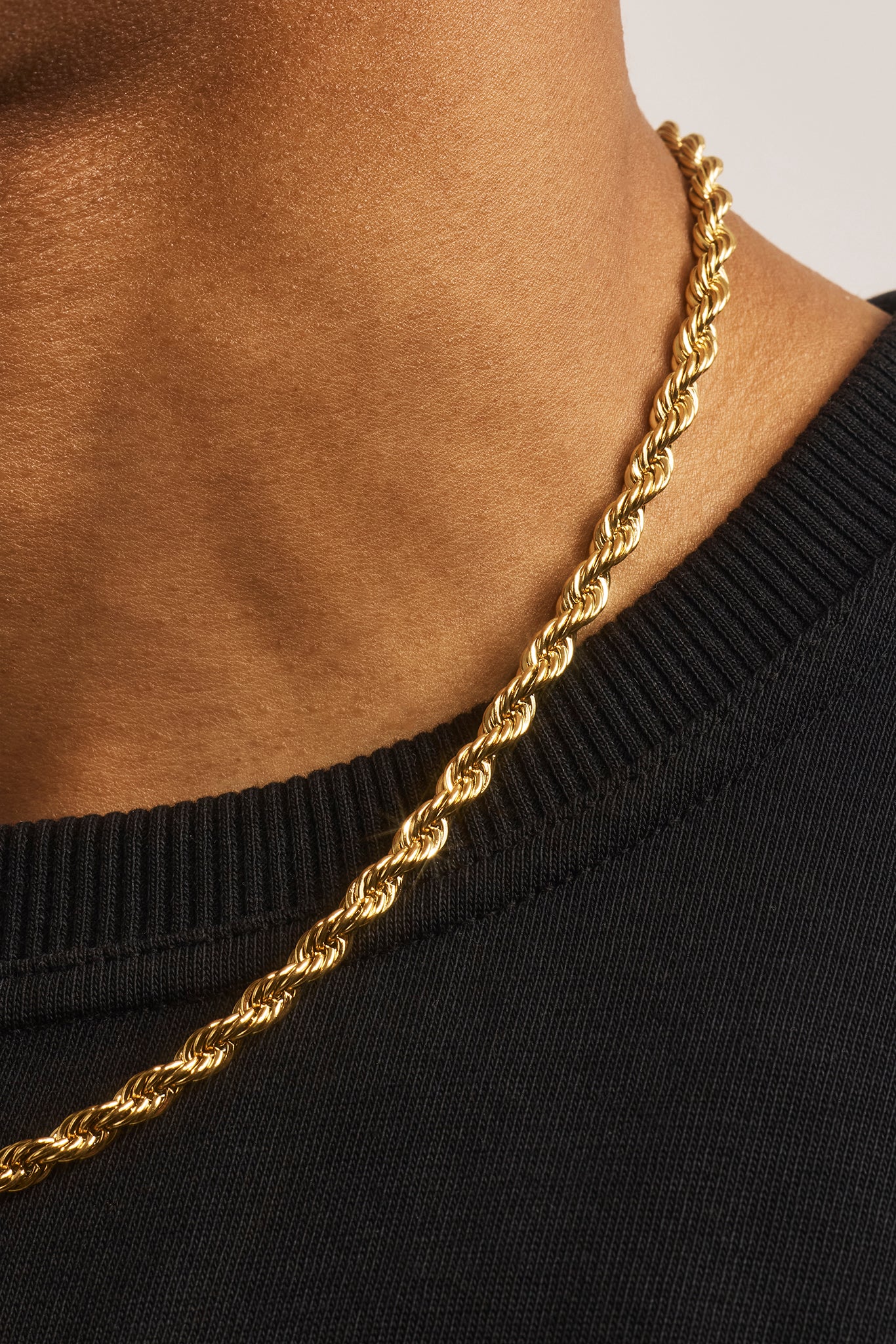 Rope Chain - 5mm - Gold