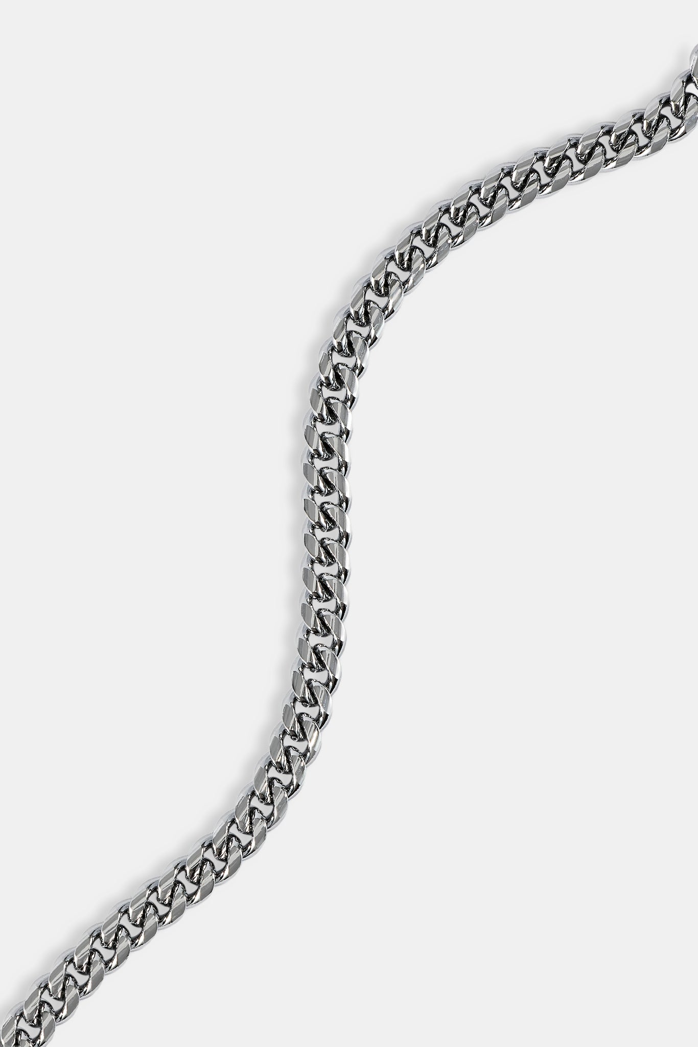 Miami Cuban Bracelet - 5mm - White