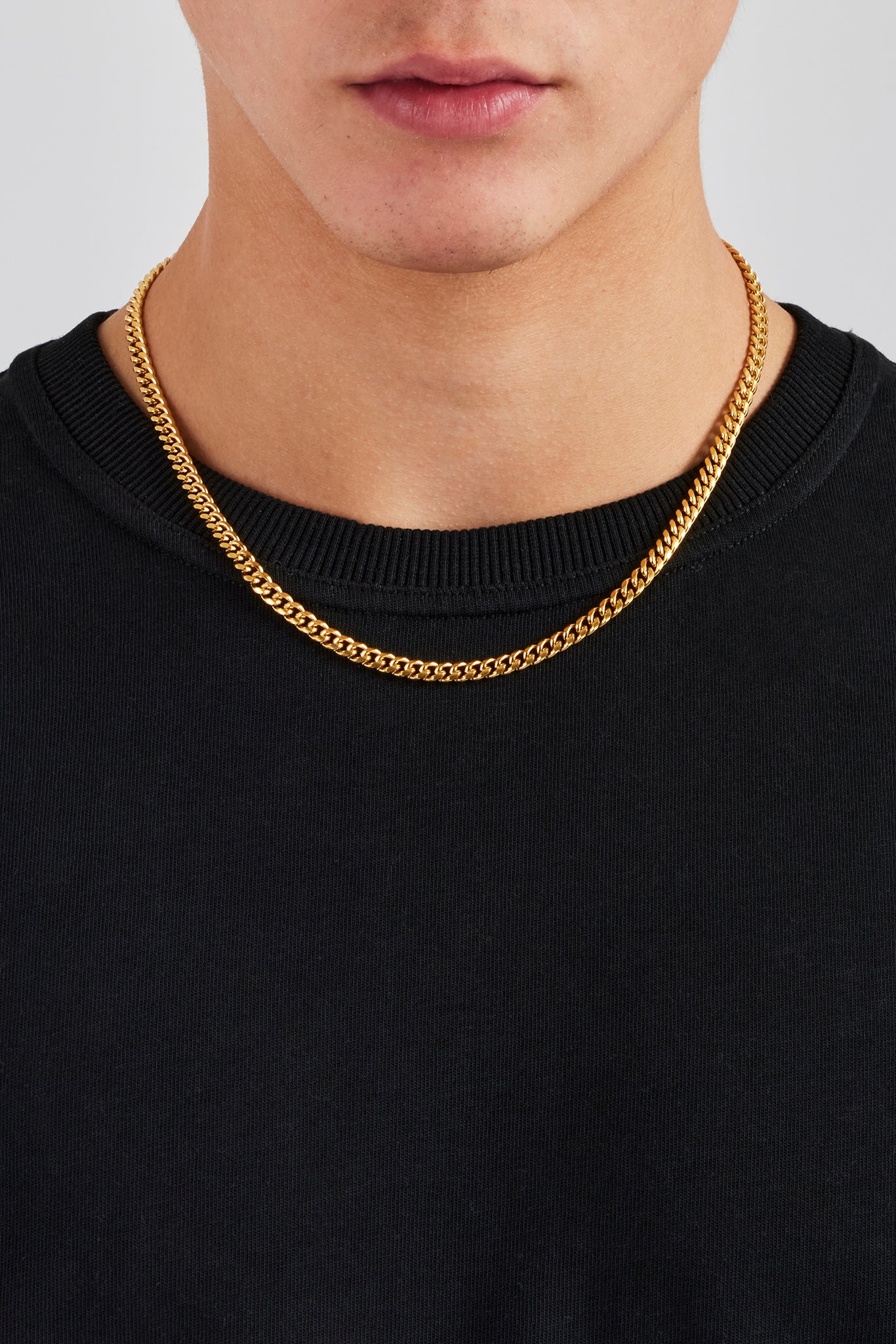 5 mm Miami Cuban Chain – Gold