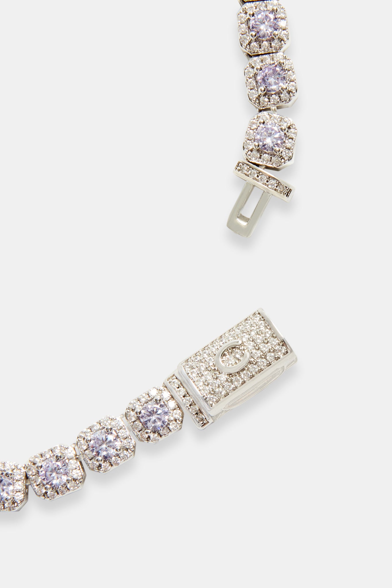 7 mm Iced Lilac CZ Cluster Choker