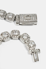 7mm Clustered Tennis Chain