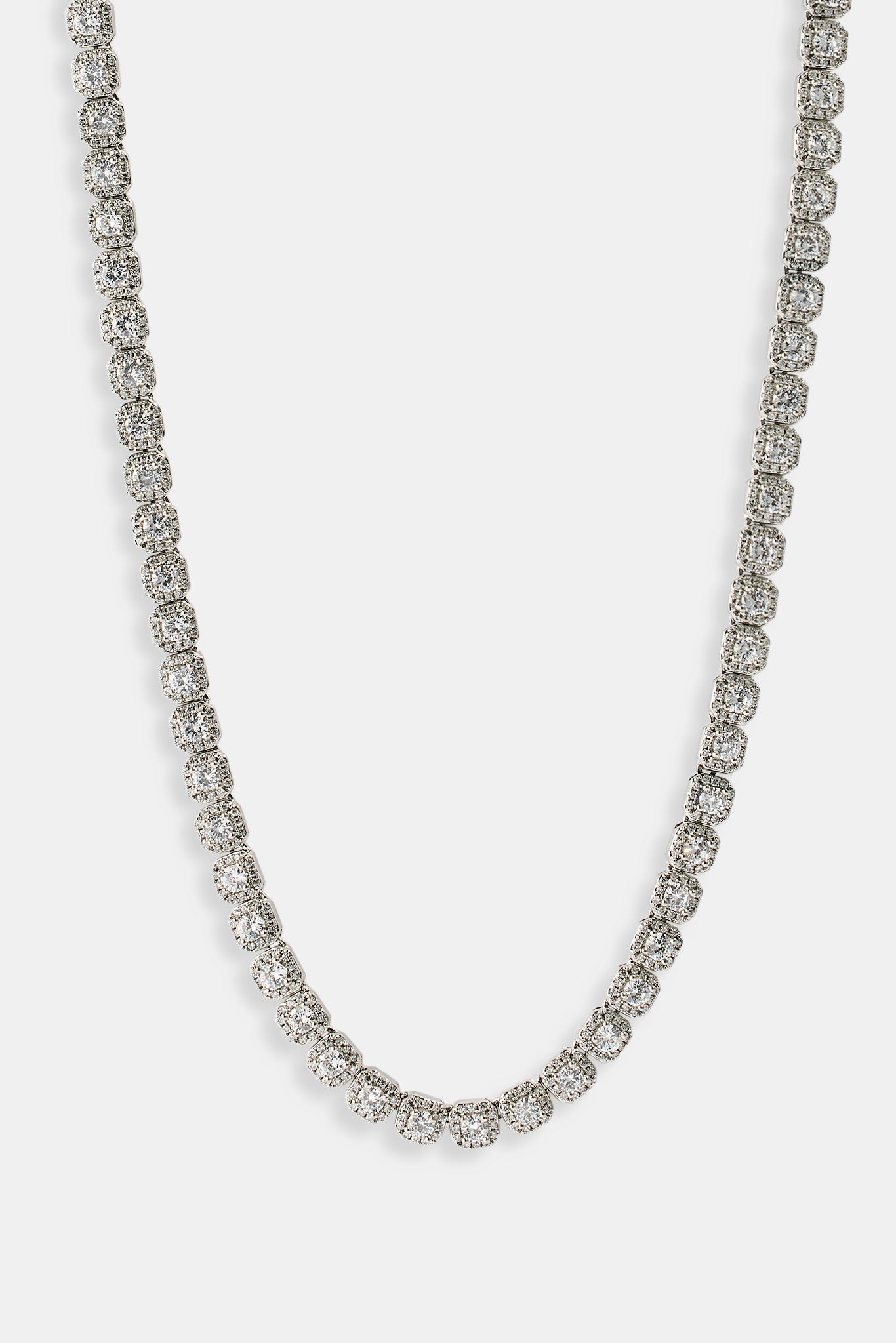 7mm Clustered Tennis Chain – Cernucci