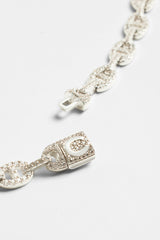 8 mm Iced CZ Kaffeebohnenkette