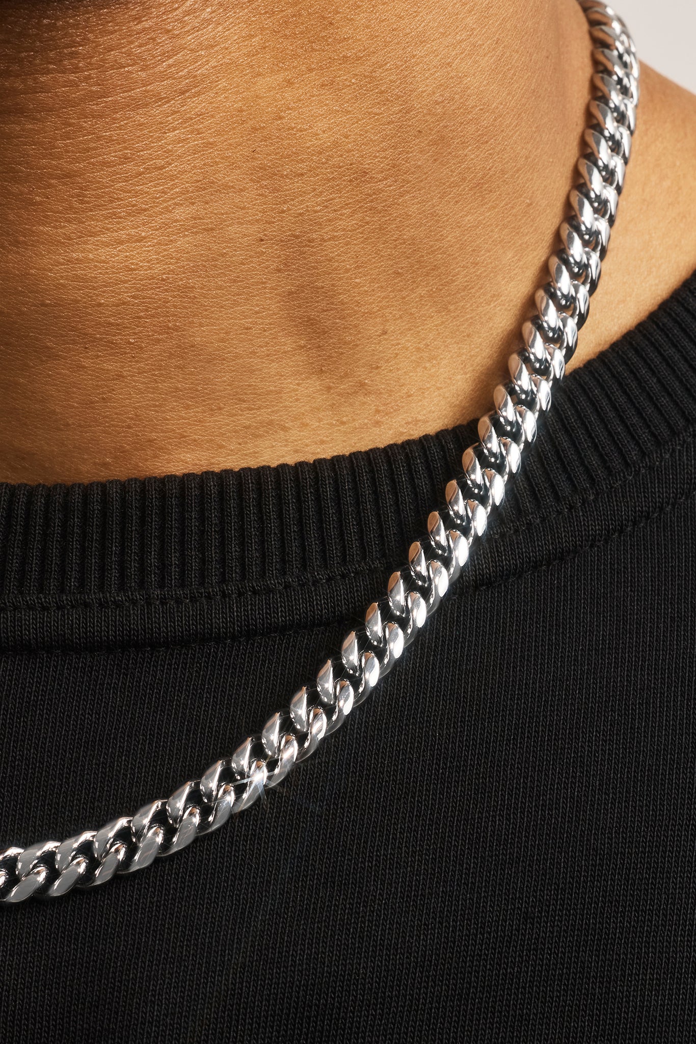 Miami Cuban Chain - 8mm - White