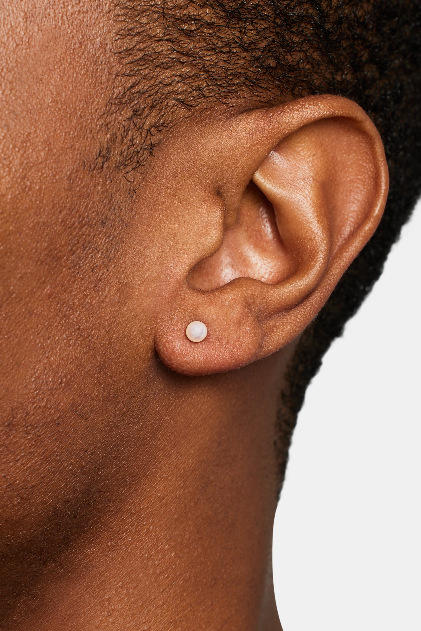 925 4mm Süßwasserperlen Ohrstecker