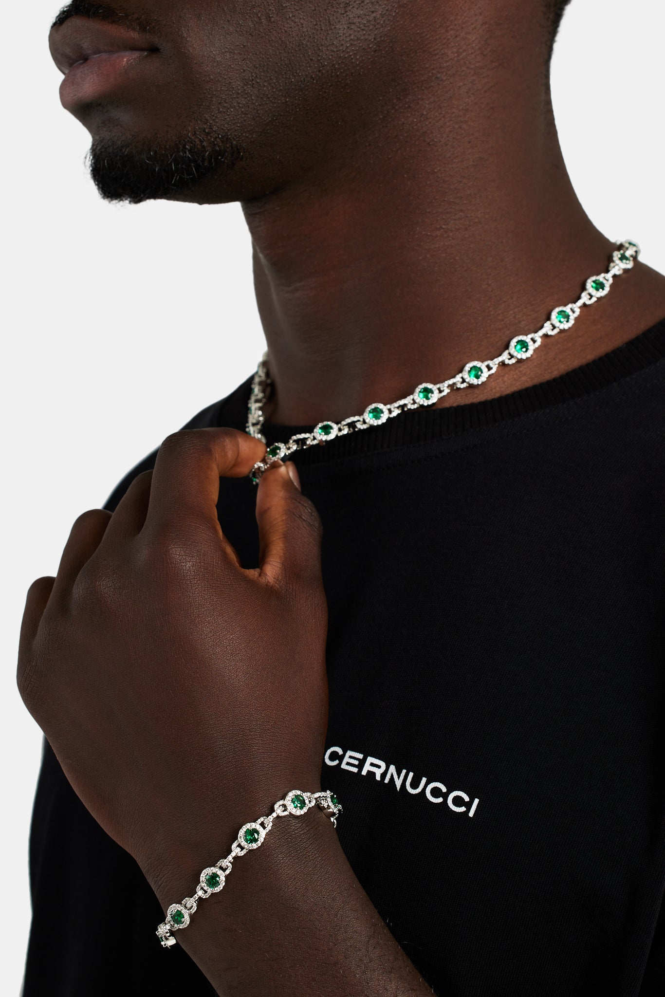 9 mm grüne Mittelgliederkette