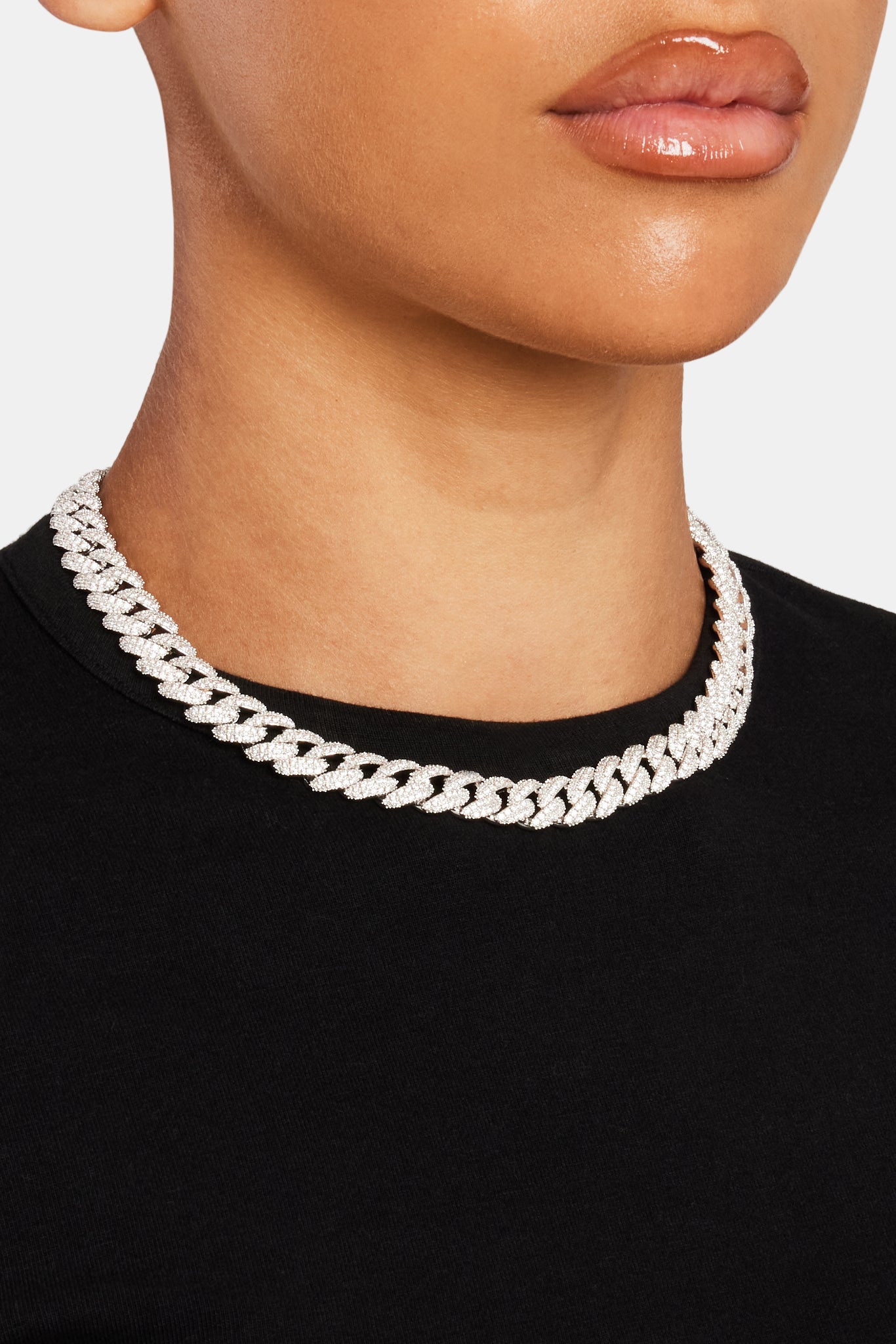 10 mm eisige kubanische Gliederkette