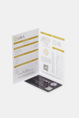 4 mm Moissanit-Vermeil-Ohrstecker - Gold