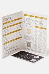 Moissanite Tennis Chain & Cluster Stud - 5mm