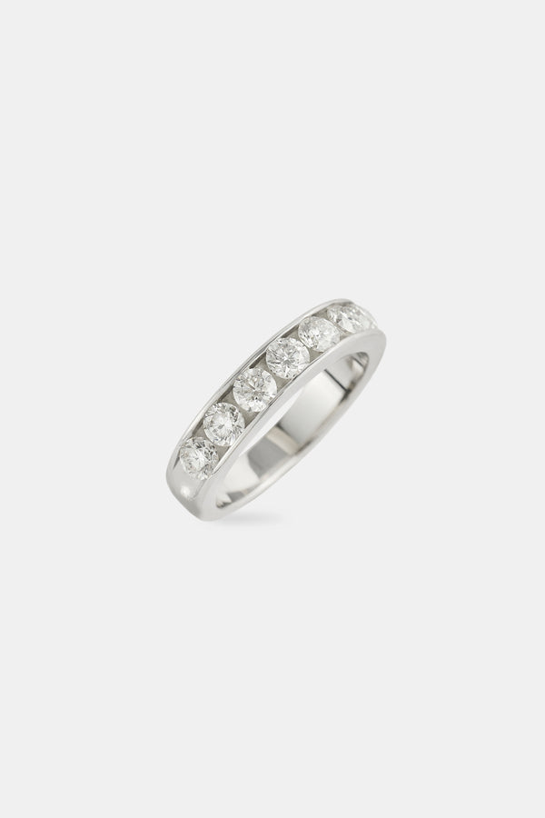 Moissanite Band Ring - 5mm