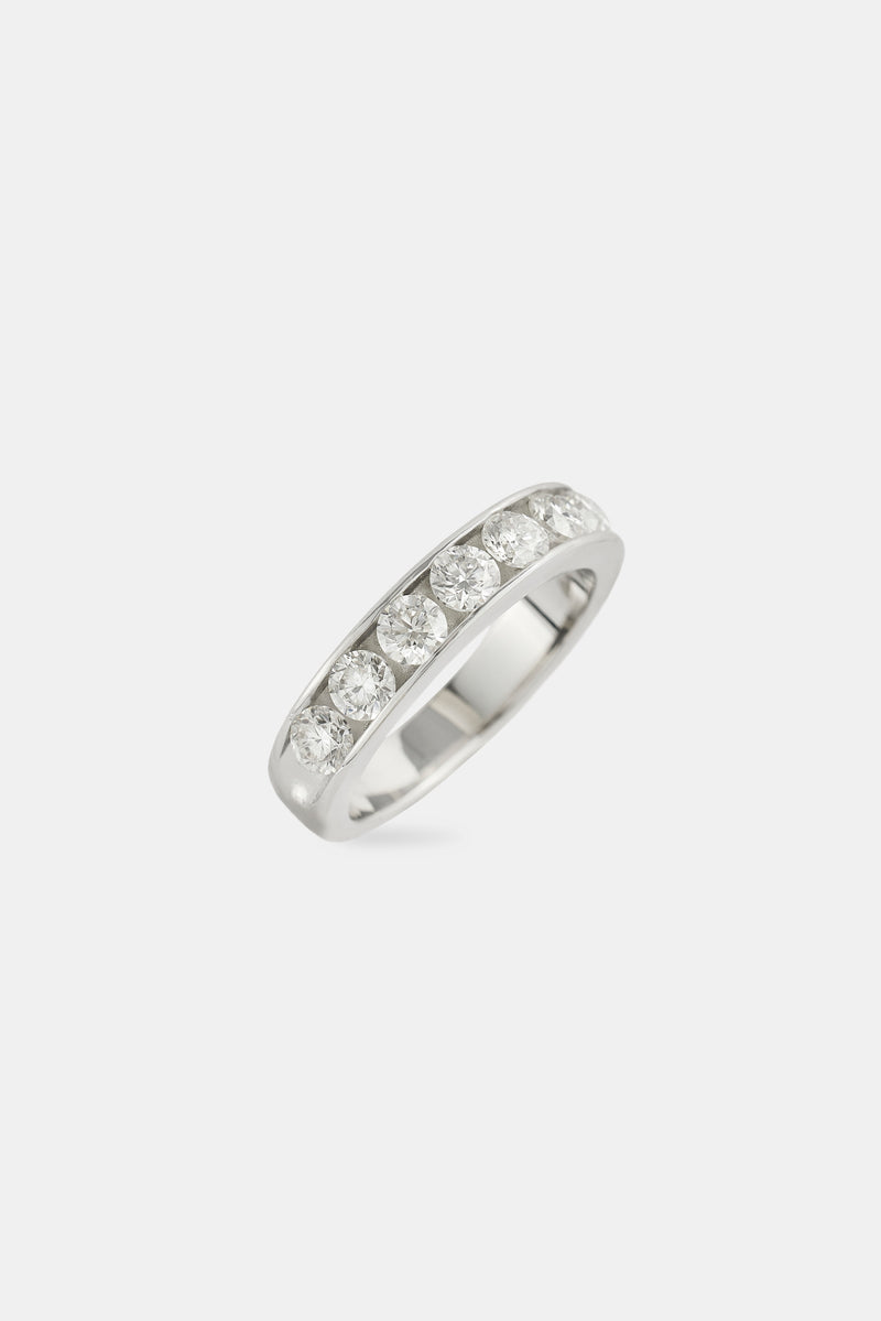 Moissanit-Ring – 5 mm