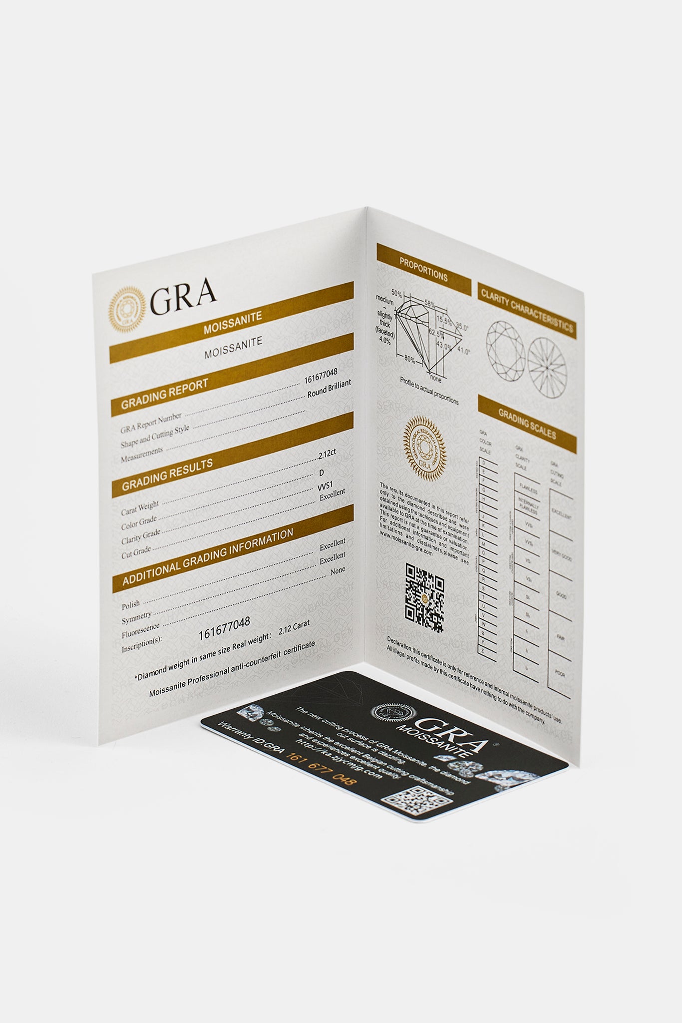 Moissanit-Ring – 5 mm